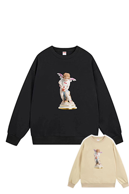 【シュプリームタイプ】メンズ レディース 長袖スウェットTシャツ aat23816
