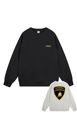 【シュプリームタイプ】メンズ レディース 長袖スウェットTシャツ aat23821