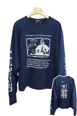 【ENFANTS RICHES DEPRIMES】メンズ レディース 長袖スウェットTシャツ aat23878