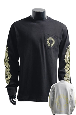 【クロムハーツタイプ】メンズ レディース 長袖 Tシャツ aat23889