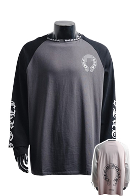 【クロムハーツタイプ】メンズ レディース 長袖 Tシャツ aat23890