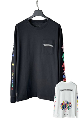 【クロムハーツタイプ】メンズ レディース 長袖 Tシャツ aat23894