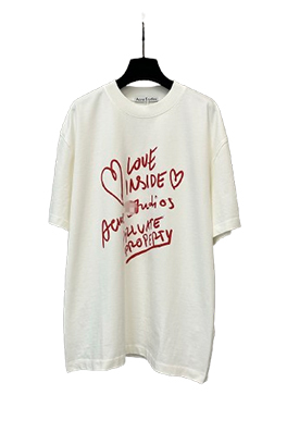 【アクネストゥディオズ】メンズ レディース 半袖Tシャツ aat23898