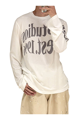 【アクネストゥディオズ】メンズ レディース 長袖 Tシャツツ aat23946
