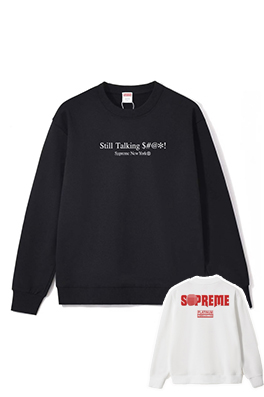 【シュプリームタイプ】メンズ レディース 長袖スウェットTシャツ aat23957