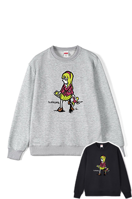 【シュプリームタイプ】メンズ レディース 長袖スウェットTシャツ aat23959