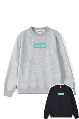 【シュプリームタイプ】メンズ レディース 長袖スウェットTシャツ aat23963