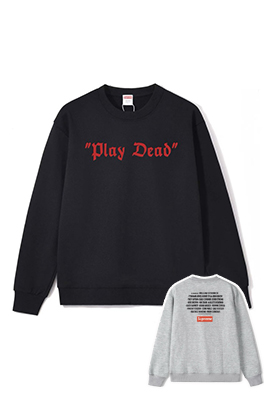 【シュプリームタイプ】メンズ レディース 長袖スウェットTシャツ aat23966