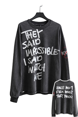 【METALLICA】×【CHOOOSELF】メンズ レディース 長袖 Tシャツ aat23991