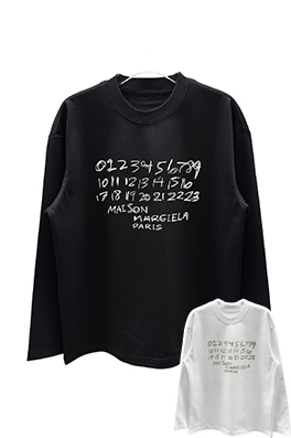 【マルタンマルジェラ】メンズ レディース 長袖 Tシャツ aat23996