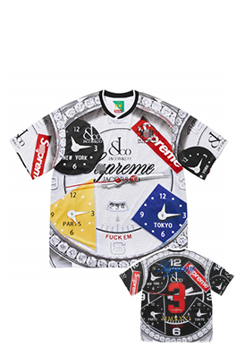 【シュプリームタイプ】×【SOCCER JERSEY】メンズ レディース 半袖Tシャツツ aat23998