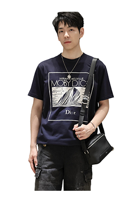 【ディオールタイプ】メンズ レディース 半袖Tシャツ aat24047