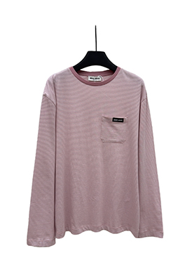 【ミュウミュウタイプ】メンズ レディース 長袖 Tシャツ aat24050