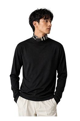 【ロエベ】タートルネック 長袖 Tシャツ aat24066