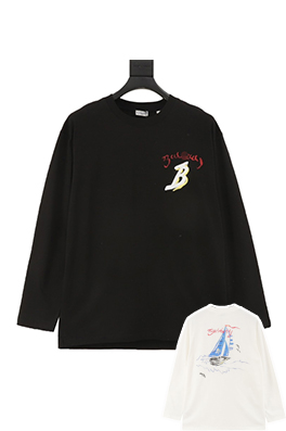 【バーバリータイプ】メンズ レディース 長袖 Tシャツ aat24075