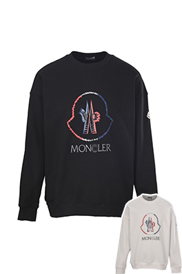 【モンクレールタイプ】メンズ レディース 長袖スウェットTシャツ aat24102