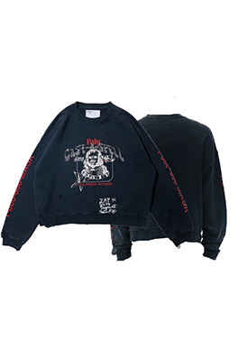 【PALY HOLLYWOOD】メンズ レディース 長袖スウェットTシャツ aat24111