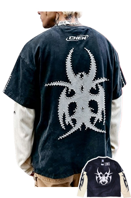 【CHEW FOREVER】メンズ レディース 長袖 Tシャツ aat24115