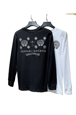 【クロムハーツタイプ】メンズ レディース 長袖 Tシャツ aat24165