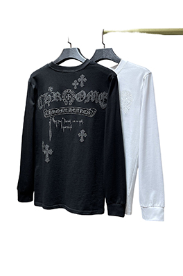 【クロムハーツタイプ】メンズ レディース 長袖 Tシャツ aat24166
