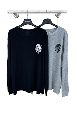 【クロムハーツタイプ】メンズ レディース 長袖 Tシャツ aat24180