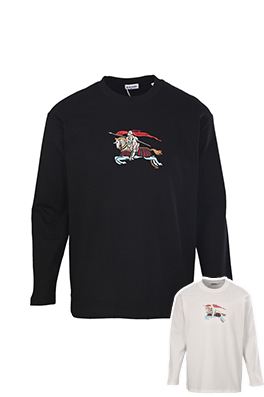 【バーバリータイプ】メンズ レディース 長袖 Tシャツ aat24253