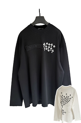 【クロムハーツタイプ】メンズ レディース 長袖 Tシャツ aat24278