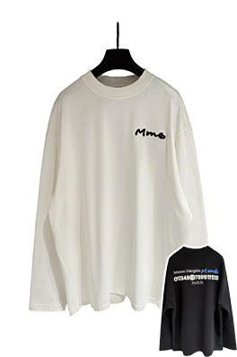【マルタンマルジェラ】メンズ レディース 長袖 Tシャツ aat24280