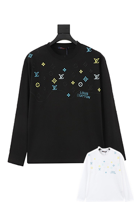 【ヴィトンタイプ】メンズ レディース 長袖 Tシャツ aat24295