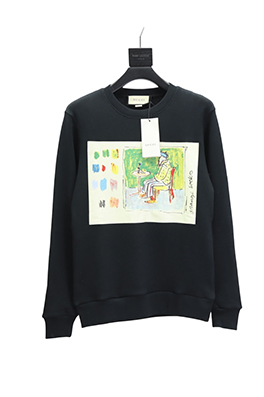 【グッチタイプ】メンズ レディース 長袖スウェットTシャツ aat24353