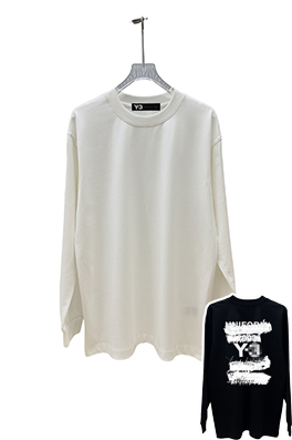 【ヨウジヤマモトタイプ】メンズ レディース 長袖 Tシャツ aat24358
