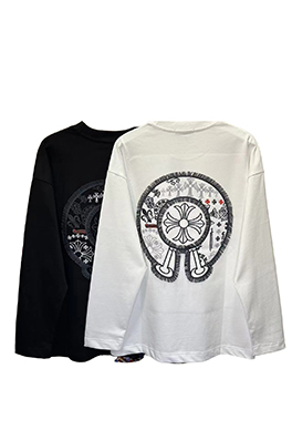 【クロムハーツタイプ】メンズ レディース 長袖 Tシャツツ aat24384