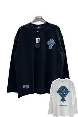 【クロムハーツタイプ】メンズ レディース 長袖 Tシャツ aat24388