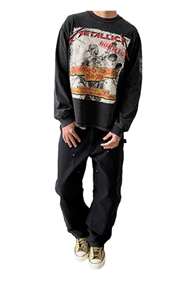 【CHOOOSELF】メンズ レディース 長袖 Tシャツ aat24429