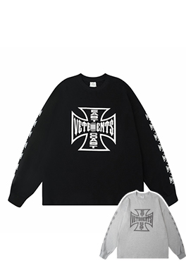 【ヴェトモン】メンズ レディース 長袖 Tシャツ aat24436