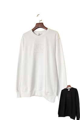 【バーバリータイプ】メンズ レディース 長袖スウェットTシャツ aat24450