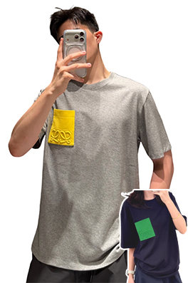 【ロエベ】メンズ レディース  半袖Tシャツ aat24488