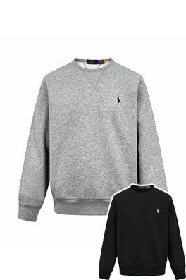 【RALPH LAUREN】メンズ レディース 長袖スウェットTシャツ aat24492
