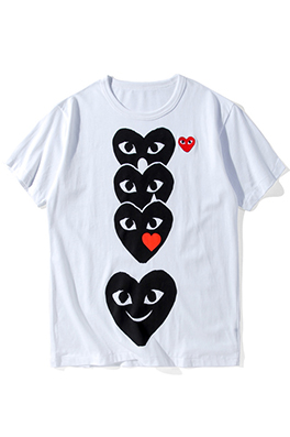 【コムデギャルソ* COM*E des GA*ÇONS】ネーム有り 高品質　メンズ レディース 半袖Tシャツ aat4566