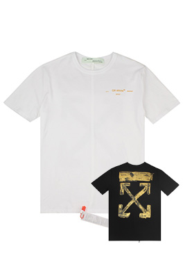 【オ*ホワイト OFF WHITE】男性服 通販 メンズファッション 半袖Tシャツ aat6976