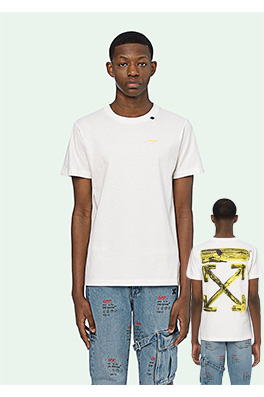 【オ*ホワイト OFF WHITE】高品質  メンズ レディース 半袖Tシャツ aat8203