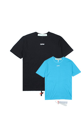 【オ*ホワイト OFF WHITE】メンズ レディース 半袖Tシャツ aat8222