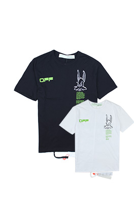【オ*ホワイト OFF WHITE】メンズ レディース 半袖Tシャツ aat8231