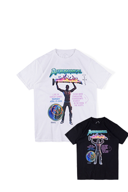 【Travis Scott 】メンズ レディース 半袖Tシャツ aat8612