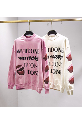 【WE11DONE】  メンズ レディース  長袖　スウェットTシャツ     aat8722