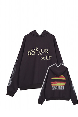 【ASKYURSELF】  メンズファッション  長袖　スウェットTシャツ aat8756