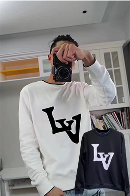 【ルイヴ*トン L*uis Vuitt*n】メンズ レディース 長袖　スウェットTシャツ  aat8806