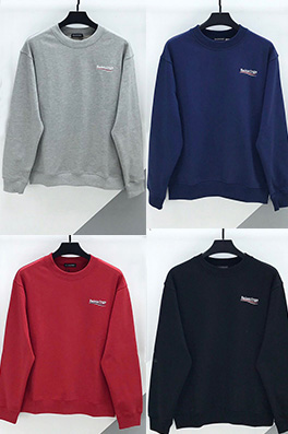【バレンシアガ】 メンズ レディース 長袖　スウェットTシャツ    aat8866