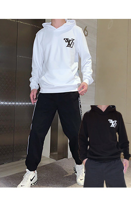 【ルイヴ*トン L*uis Vuitt*n】メンズ レディース フード Tシャツ パーカー  aat8887