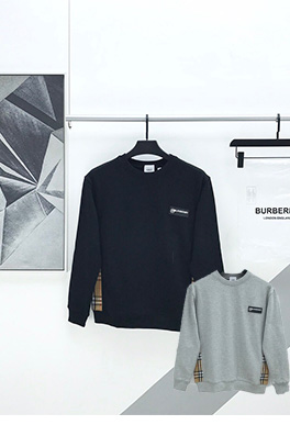 【バーバリー BUR*ERRY】高品質 メンズ レディース 長袖　スウェットTシャツ aat8950